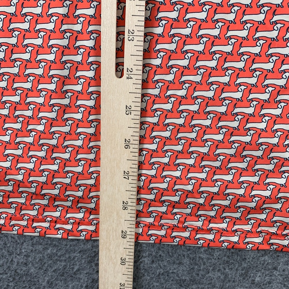 Breakfast Balls Polo Men Medium Dachshund AOP Performance Geometric Golf RSVLTS - Picture 6 of 9